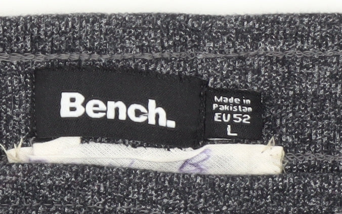 Bench Grey Jogger Trousers for Men - Large, Casual Comfort