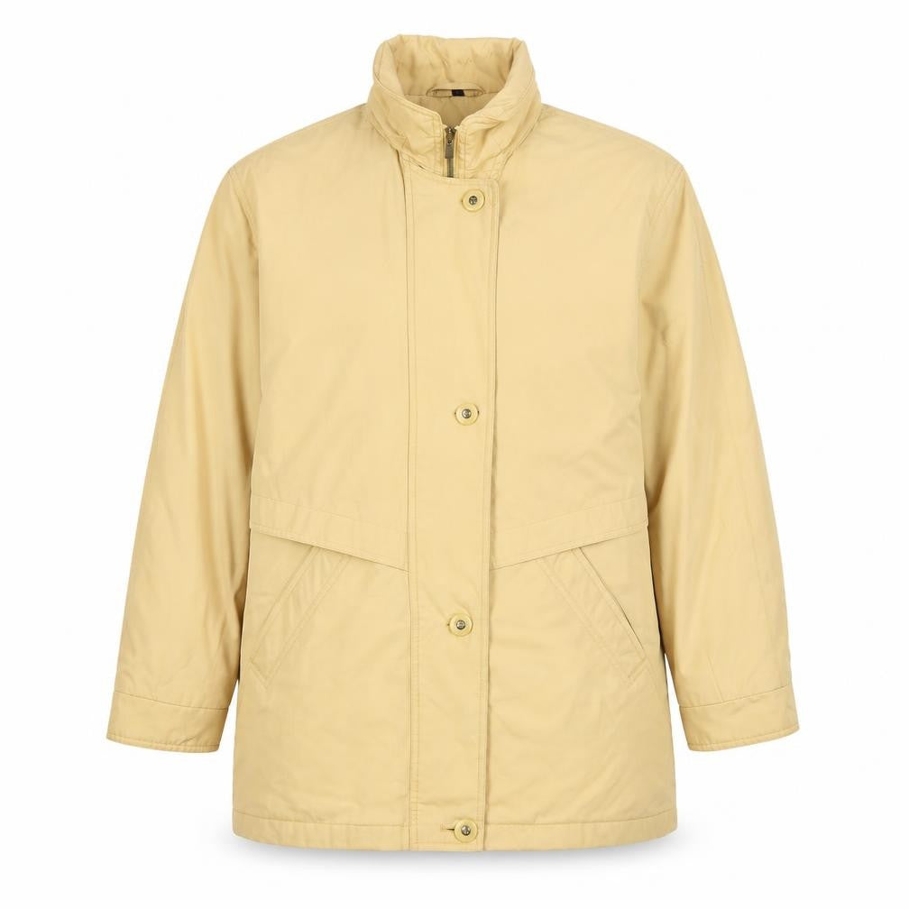 Dannimac Men's Beige Mid-Length Cotton Coat, L, Casual