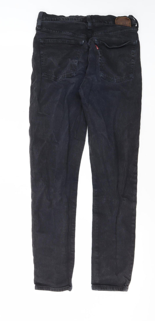 Levi's Premium Men's Black Straight Jeans Size 28