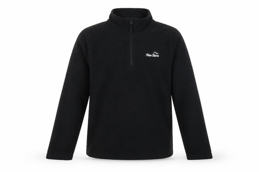 Peter Storm Boys Black 1/2 Zip Sweatshirt - 13 Years