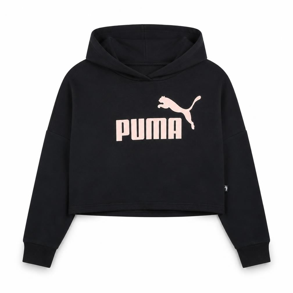 Womens UK M Regular PUMA Black Pullover Hoodie