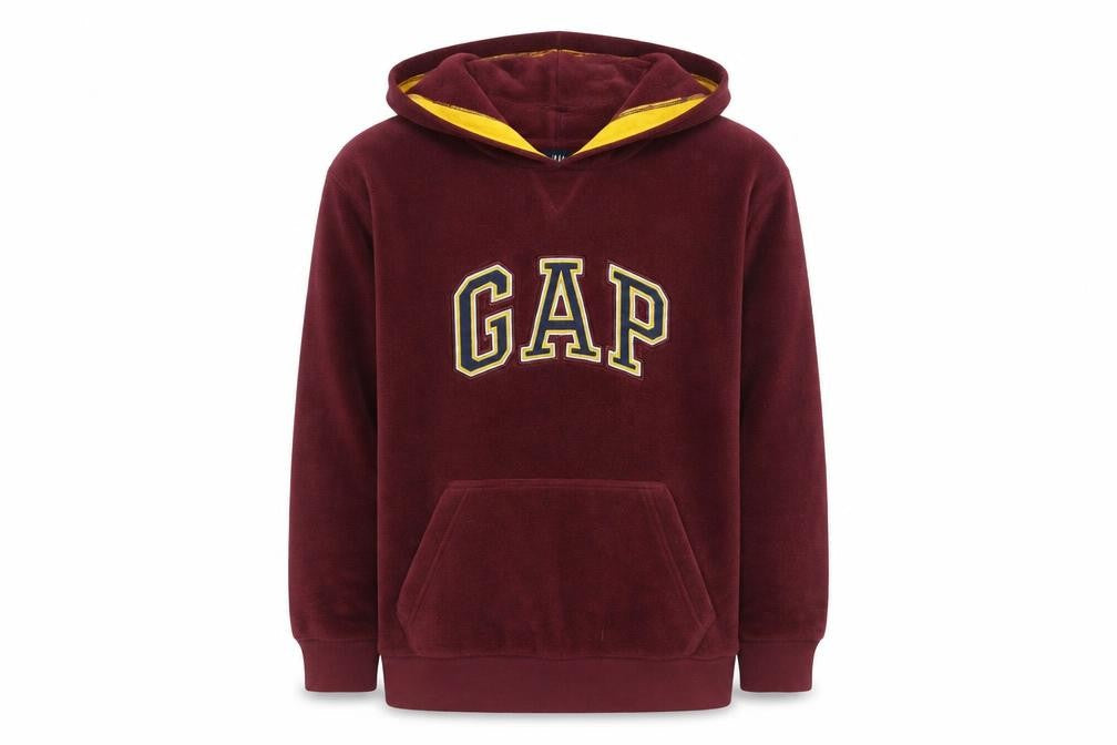 Gap Boys Red Pullover Hoodie 14-16 Years Logo Casual