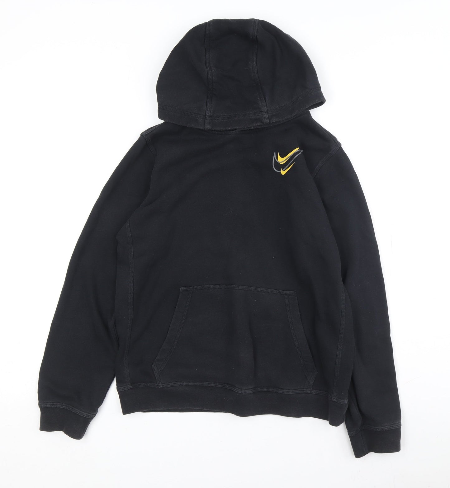 Nike Men's Black XL Pullover Hoodie with Logo