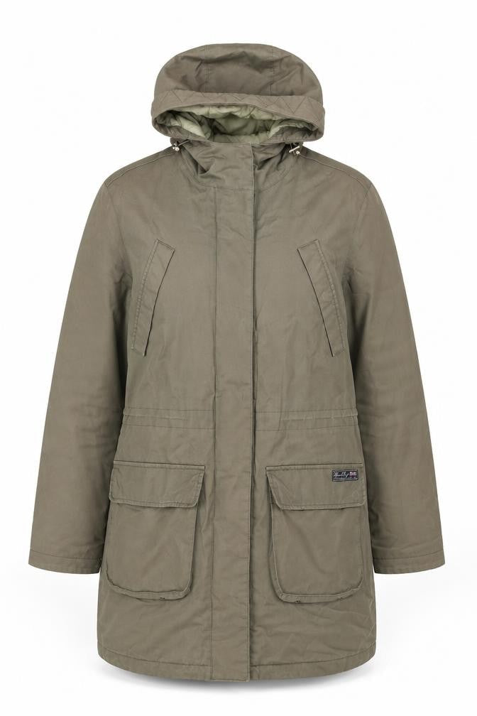 Unisex Adultss UK Size S Regular Henri Lloyd Green Cotton Blend Jacket