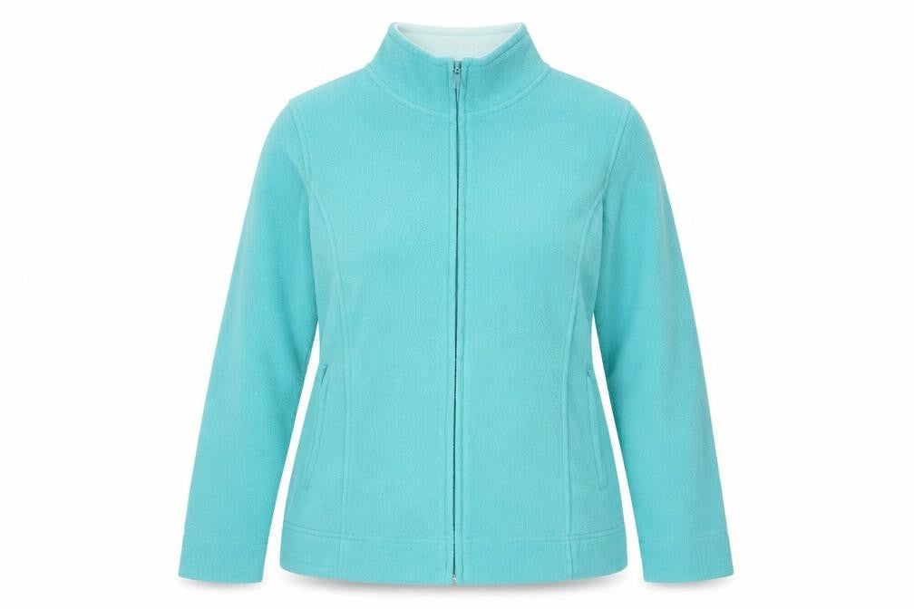EWM Women's Blue Jacket, Medium, Fleece, Casual