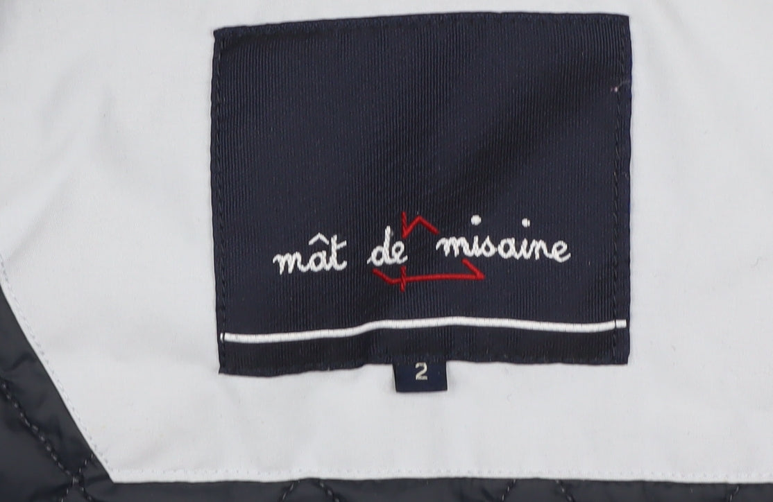 Mât de Misaine Women's Grey Anorak Jacket Size 6
