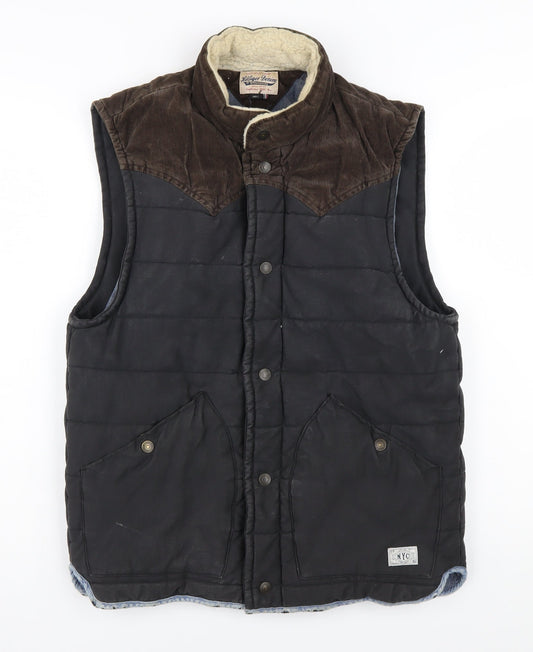 Tommy Hilfiger Denim Men's Black Puffer Waistcoat S