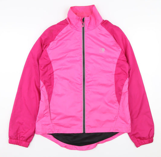 Karrimor Pink Women's Windbreaker Jacket Size 8