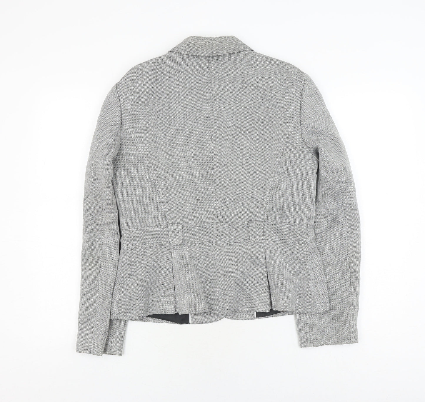 Calvin Klein Women's Grey Blazer Size 8 Classic