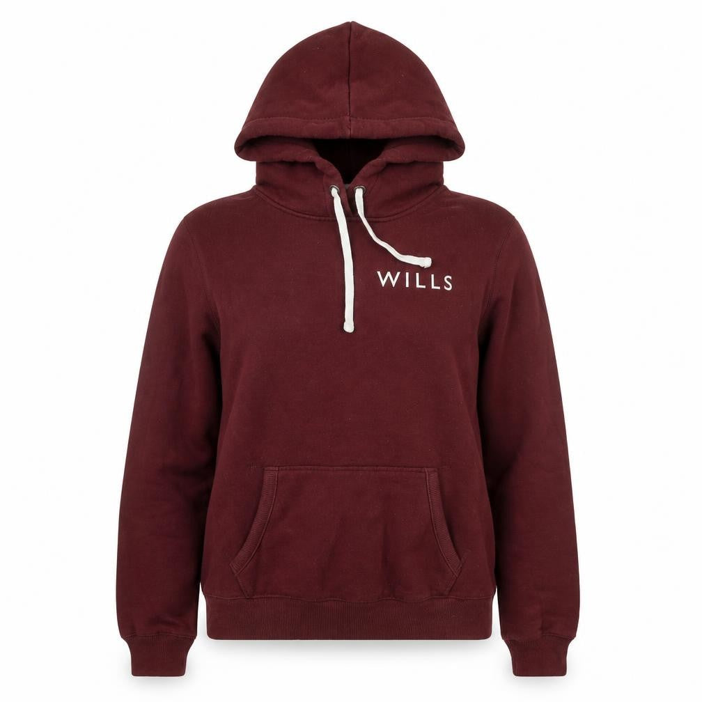 Womens UK 10 Regular Jack Wills Red Pullover Hoodie