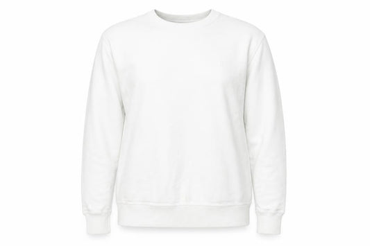 Unisex Adults UK M Regular Champion White Pullover Sweatshirt