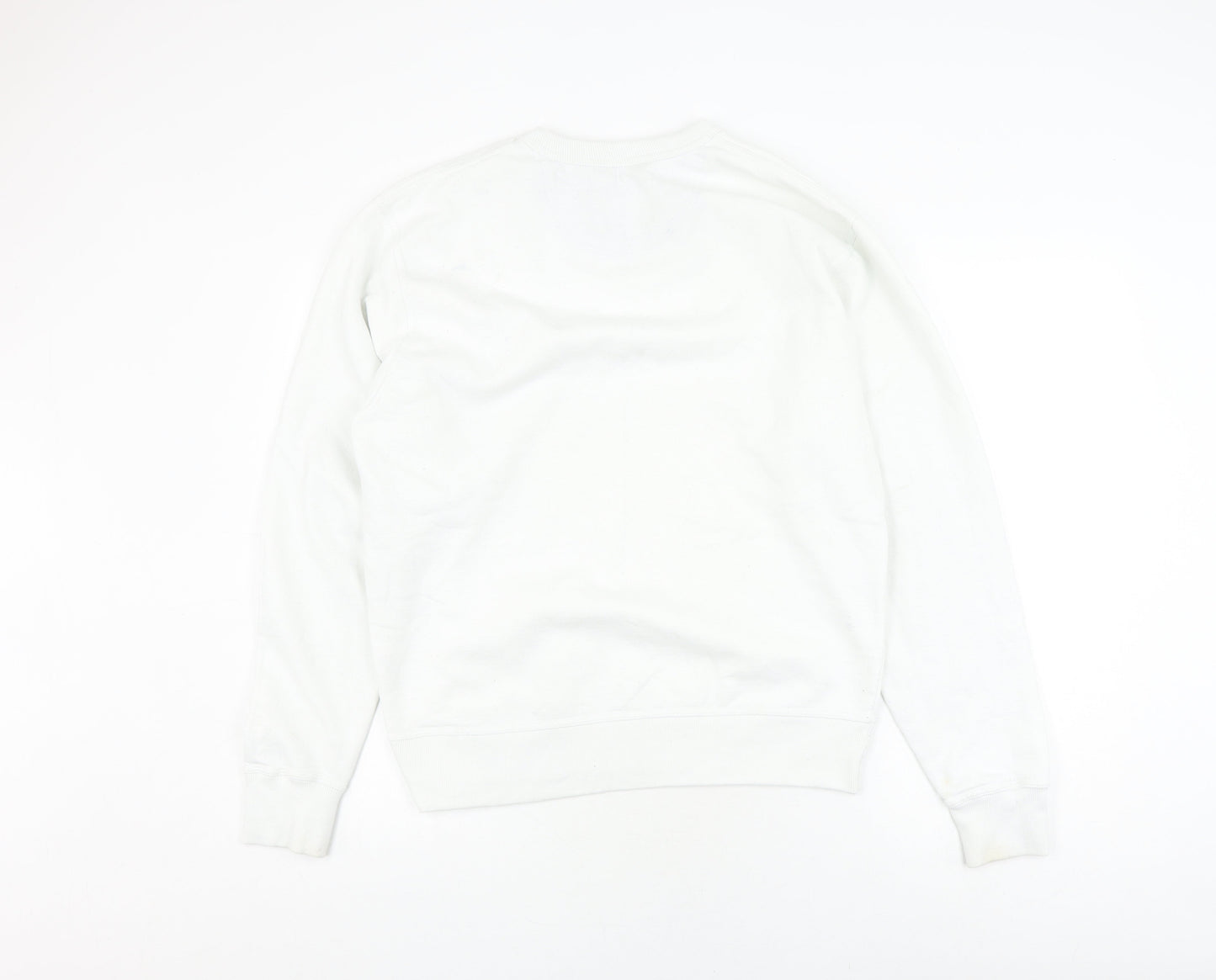 Champion White Unisex M Pullover Sweatshirt