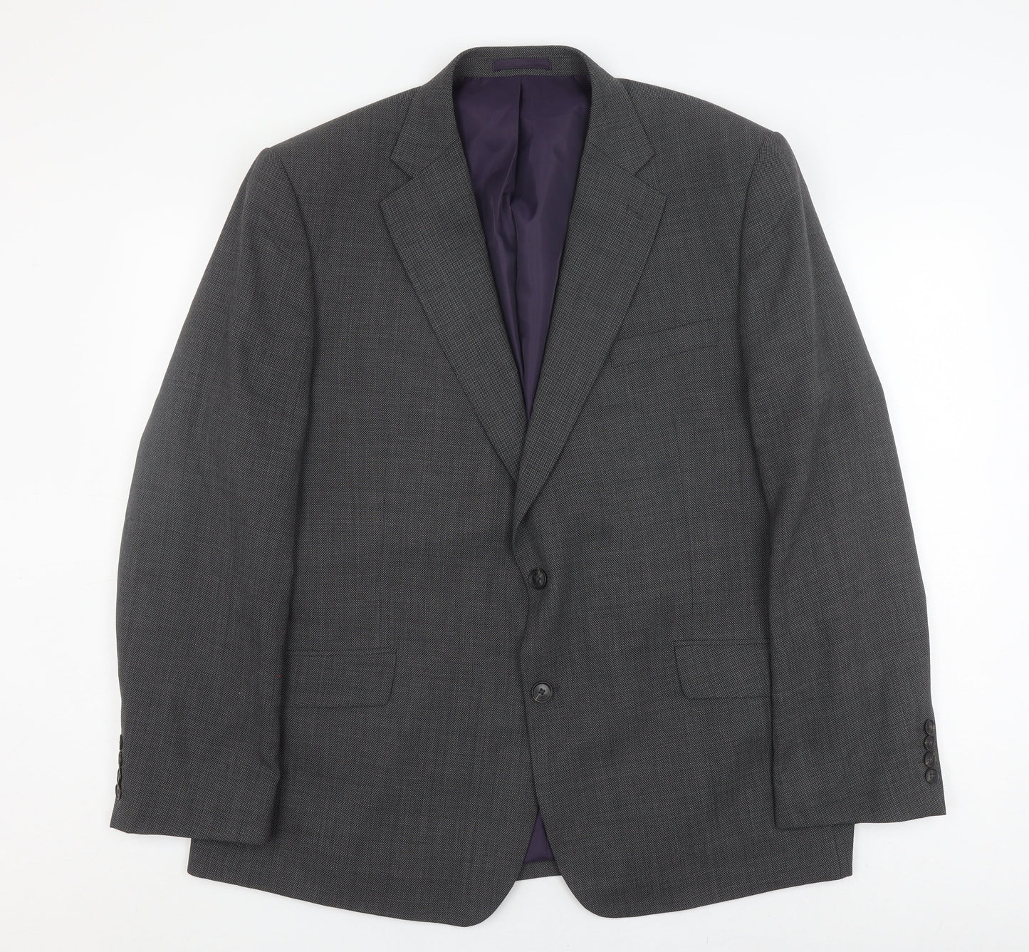 Marks and Spencer Men's Grey Blazer, Medium, 46R
