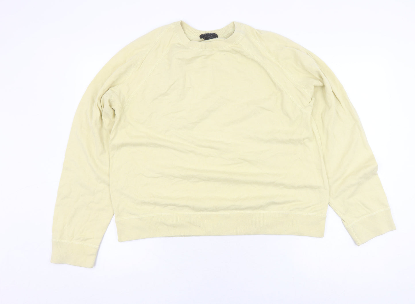 DKNY Beige Women's XL Pullover Sweatshirt Knit