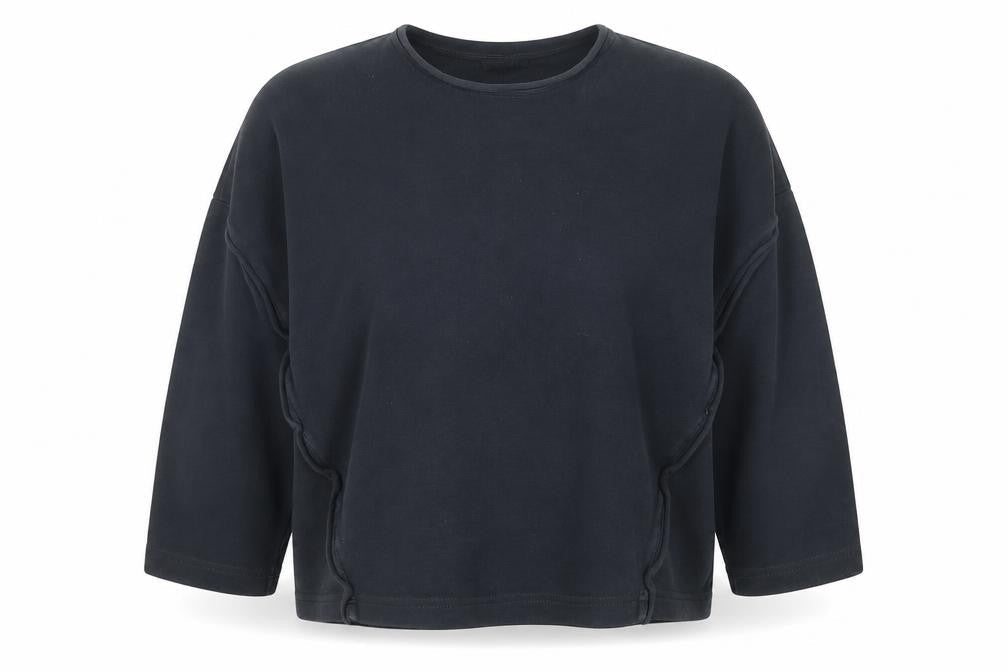 COS Womens Black XS Pullover Sweatshirt