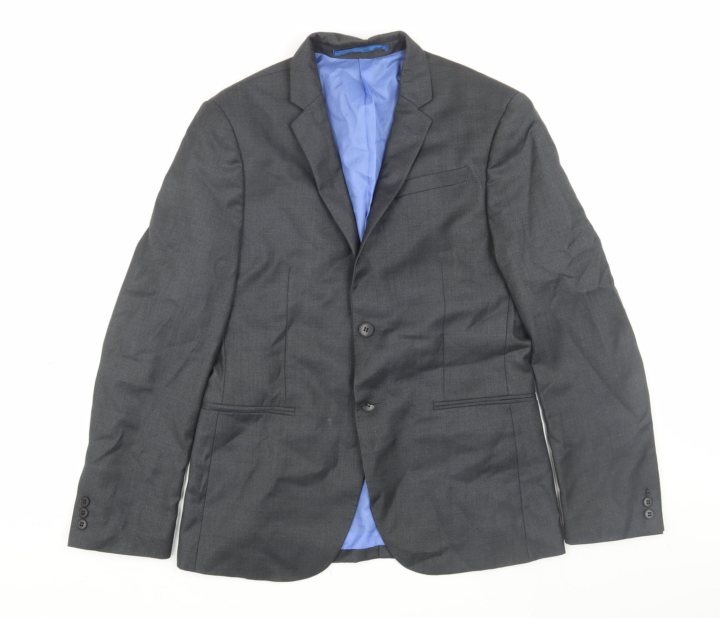 Marks and Spencer Men's Grey Blazer 38 Regular