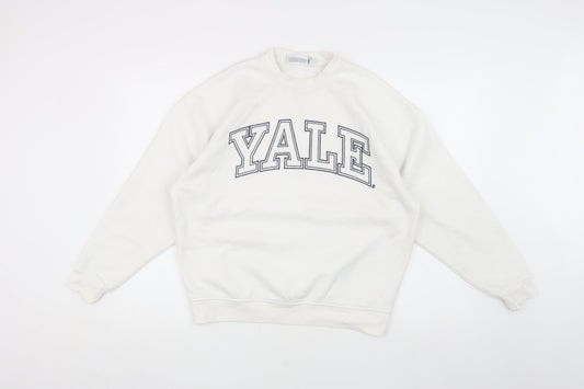 Yale University White 2XS Unisex Sweatshirt