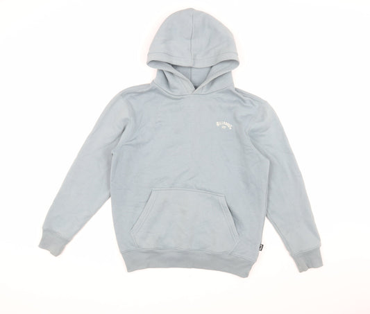 Billabong Unisex Blue Pullover Hoodie, Size 14