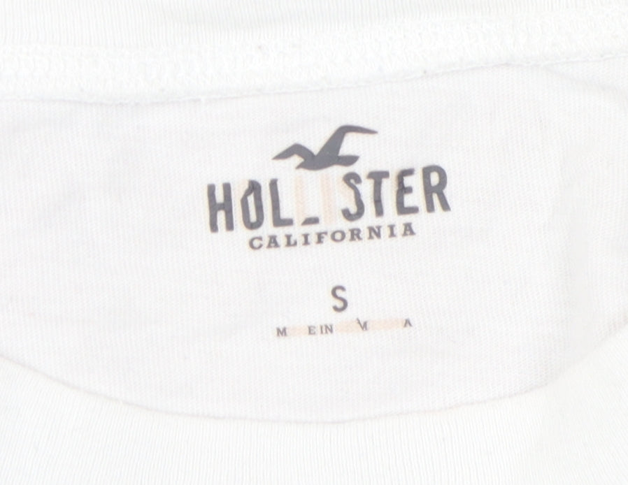Hollister Unisex Colourblock T-Shirt S - Cotton Crew