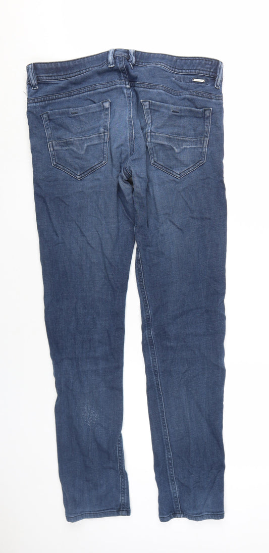 Diesel Men Blue Skinny Jeans Size 34