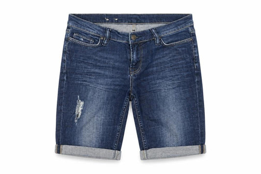 AllSaints Men's Blue Slim Denim Shorts, Size 28