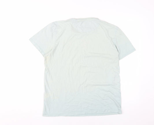 Lyle & Scott Men's Ivory M Crew Neck T-Shirt