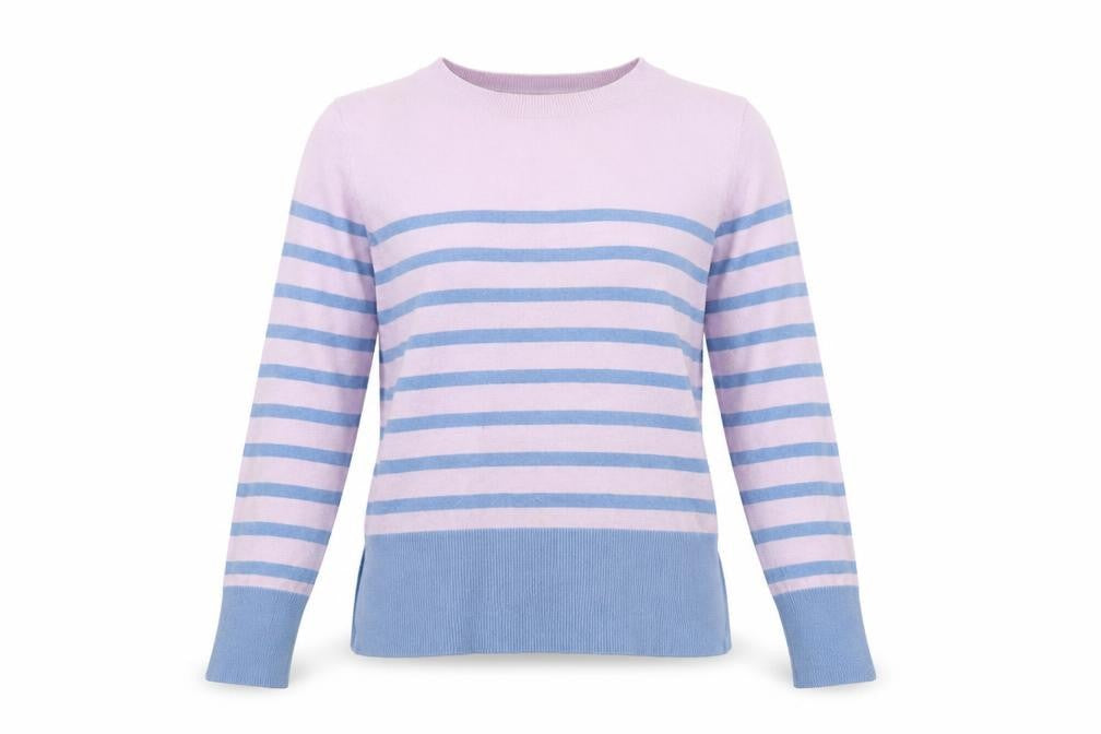 Oasis Women's Multicoloured Striped Pullover XS
