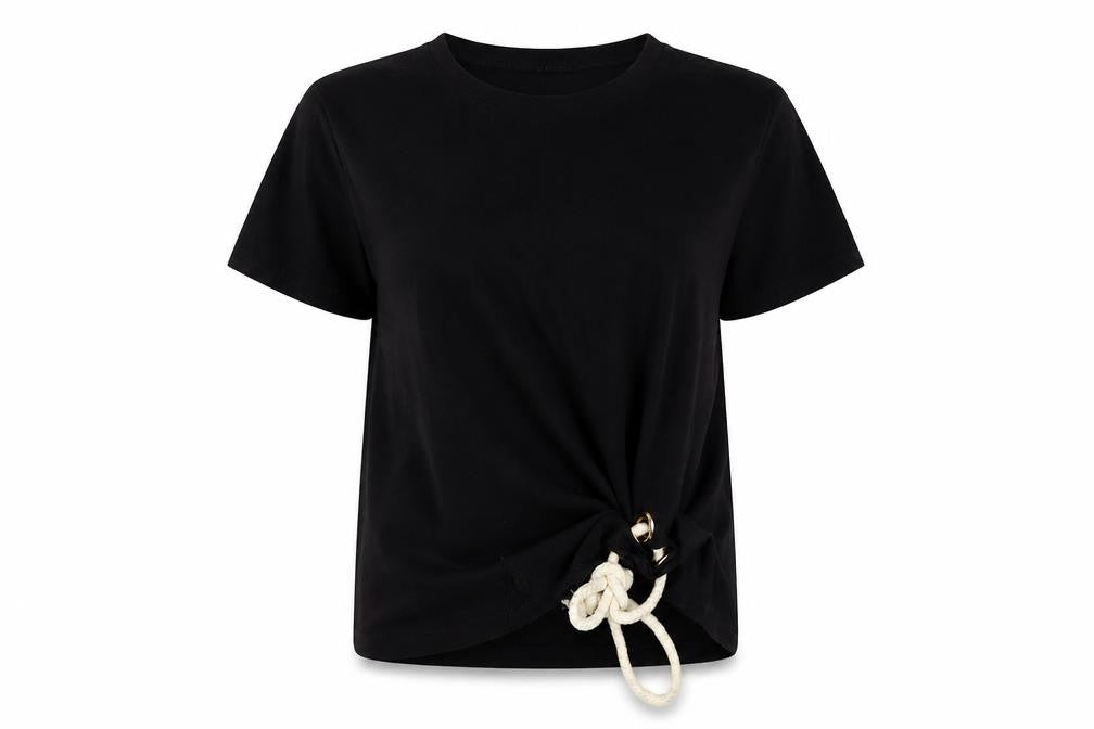 Marks and Spencer Black Women's T-Shirt, Size 14