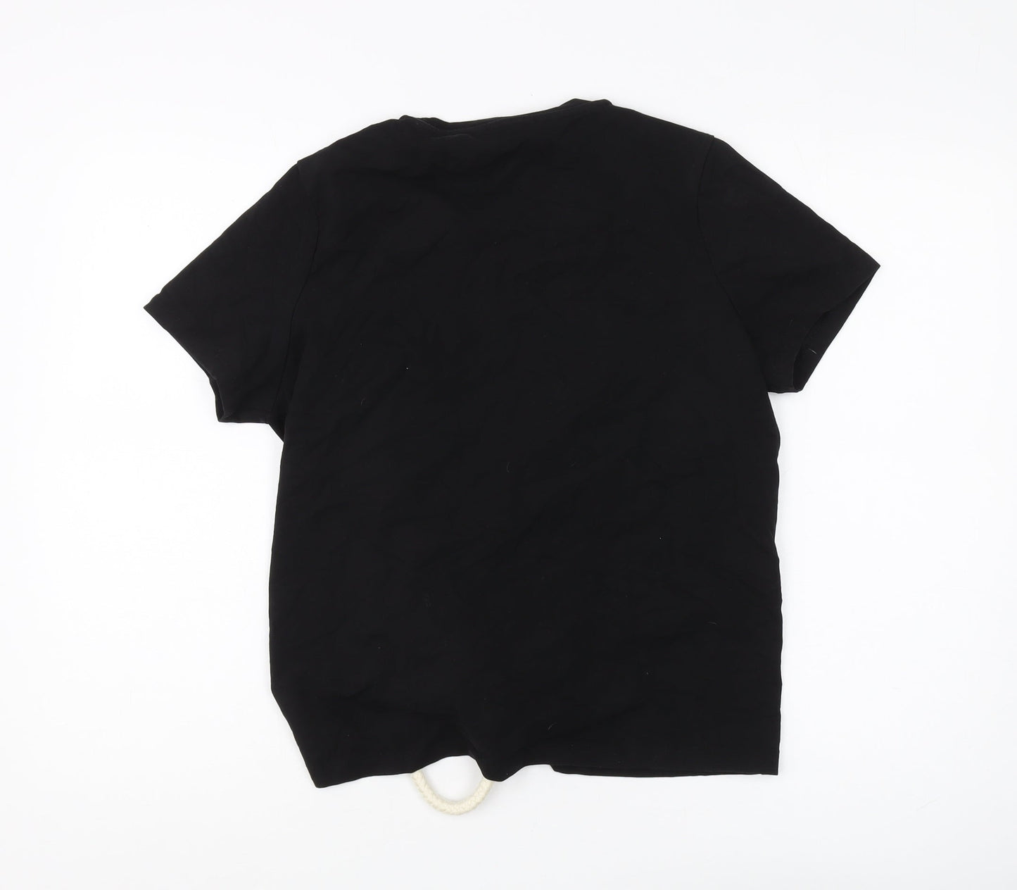 Marks and Spencer Black Women's T-Shirt, Size 14