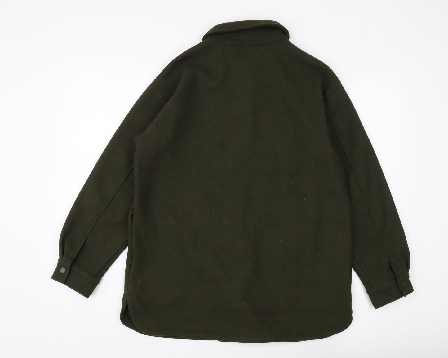 New Look Women's Green Casual Mid-Length Jacket S