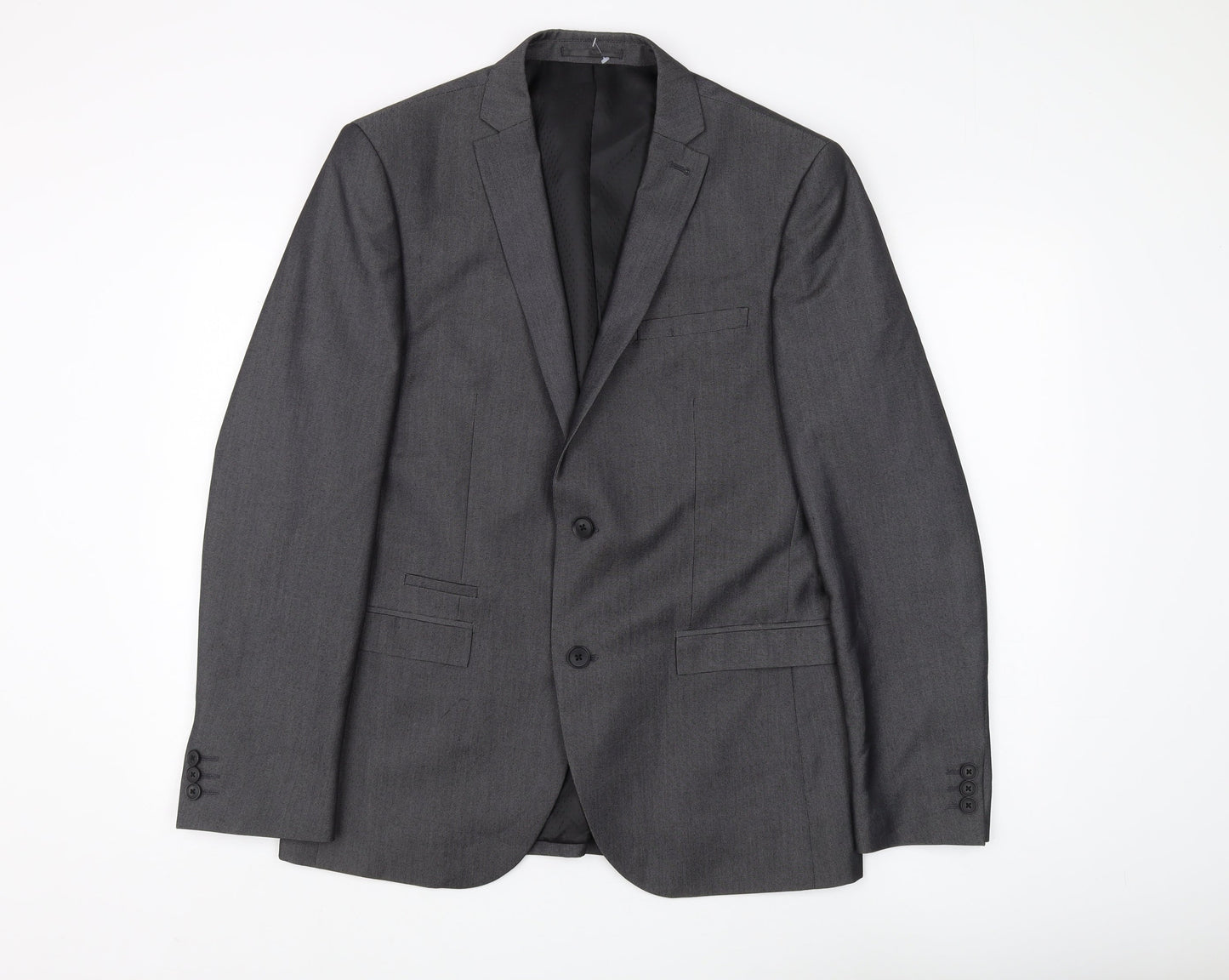 Next Men's Grey Blazer, Size 40R, Excellent Condition