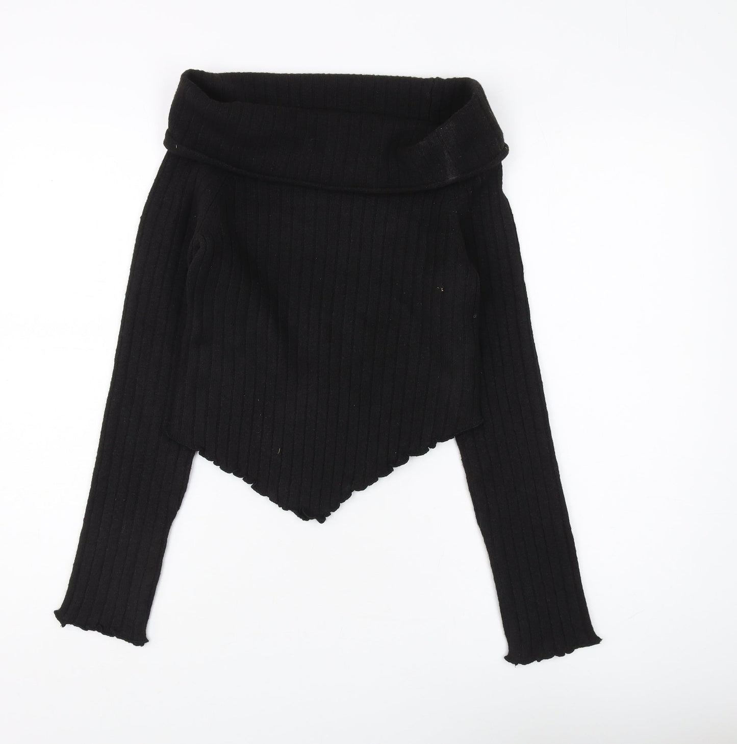 Collusion Women's Black Pullover Jumper, Size 10