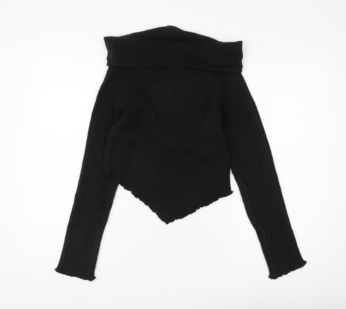 Collusion Women's Black Pullover Jumper, Size 10