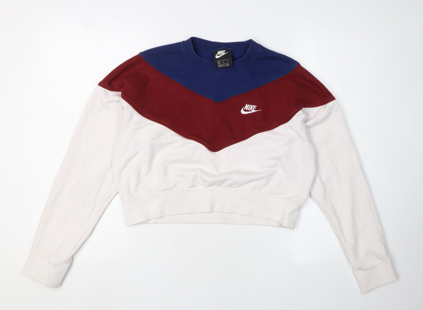 Nike Women's Multicoloured Pullover Sweatshirt Medium