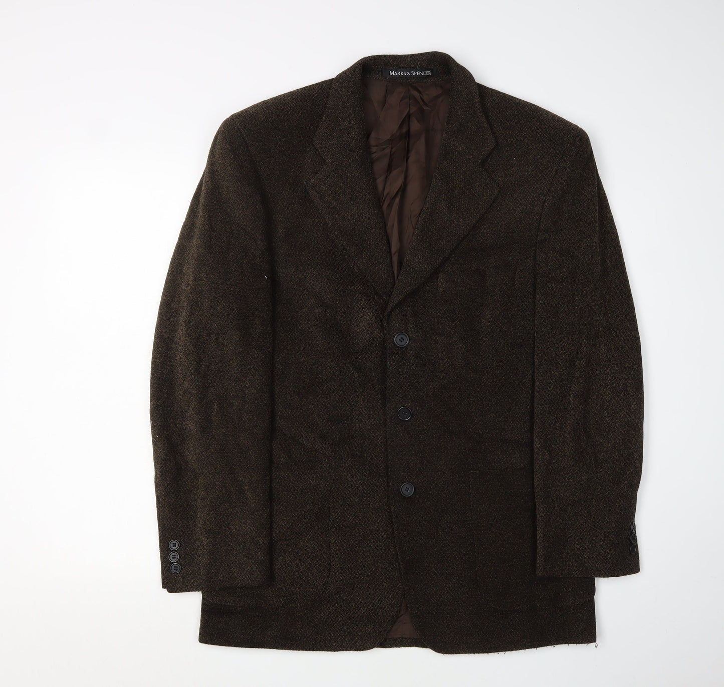 Marks and Spencer Men's Brown Blazer 38R Classic Style