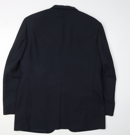 Greenwoods Men's Black Suit Jacket, Size 42R