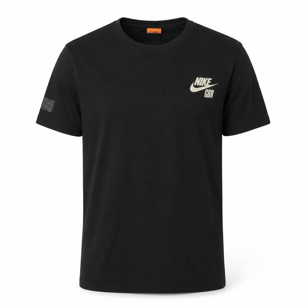 Mens UK Size M Nike Black  Cotton T-Shirt