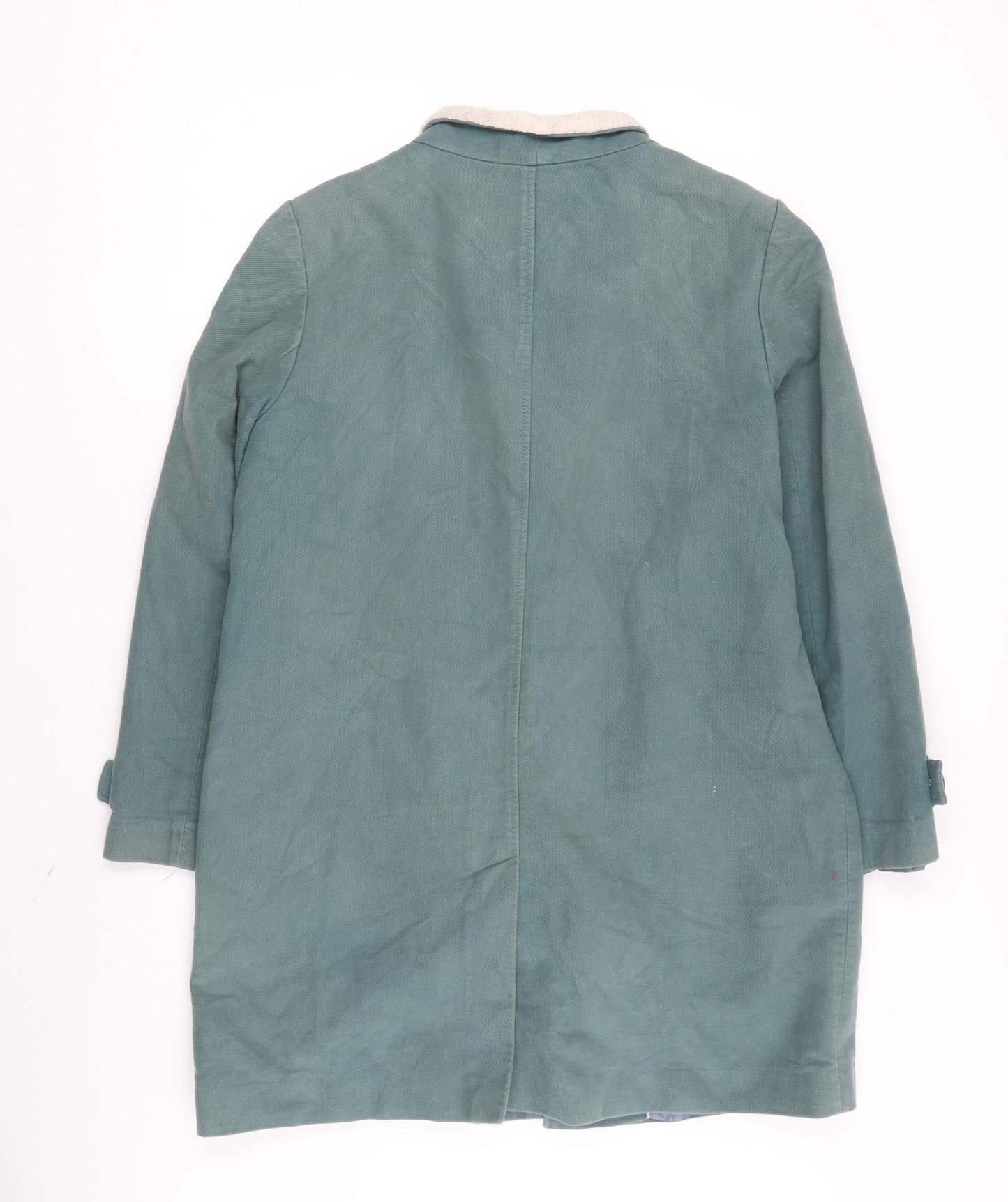 White Stuff Women's Green Overcoat, Size 16, Casual