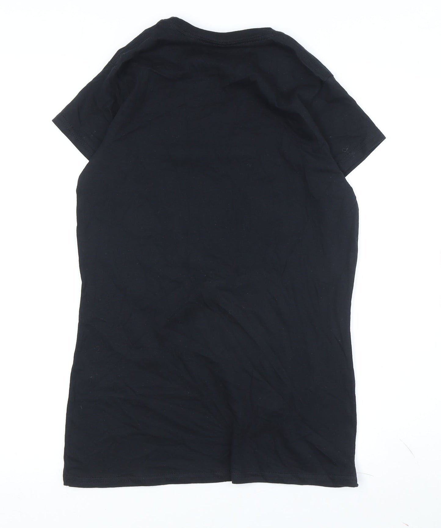 Unisex Adultss UK Size M UFC Black 100% Cotton T-Shirt