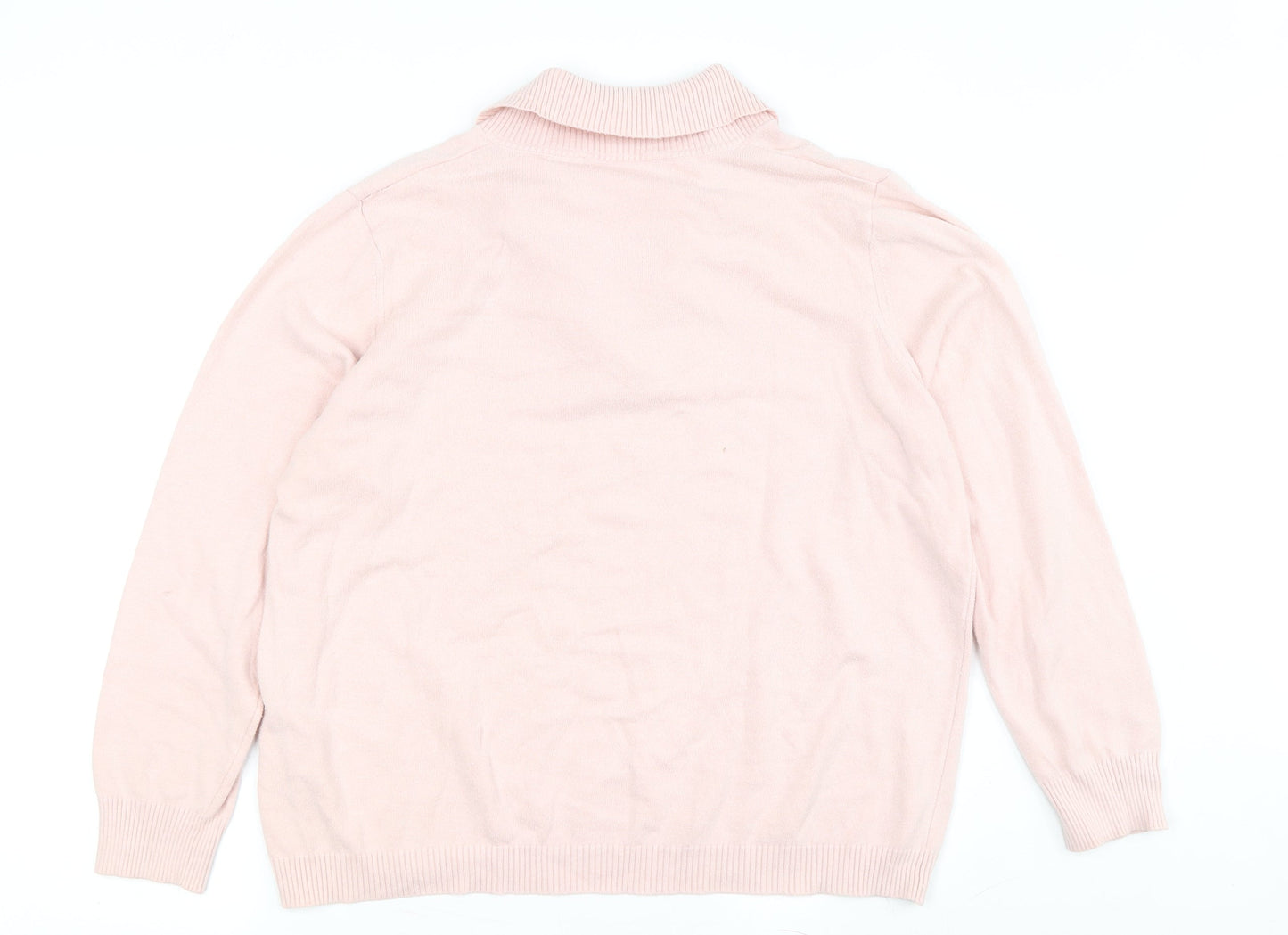 Gollehaug Women's Pink Pullover Jumper, Size 18