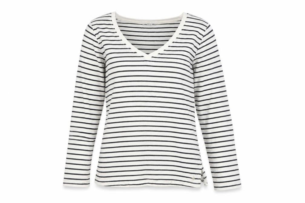 Womens UK Size 6 Joules White Cotton T-Shirt