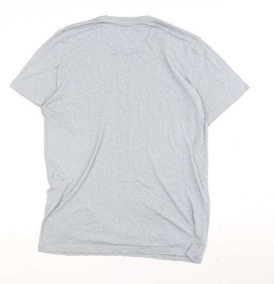 Jack & Jones Men's Grey XL Graphic T-Shirt