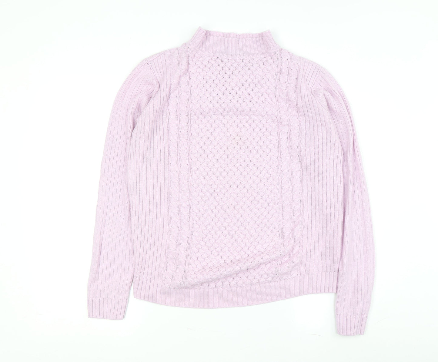 Isle Essentials Women's Pink Pullover Jumper S