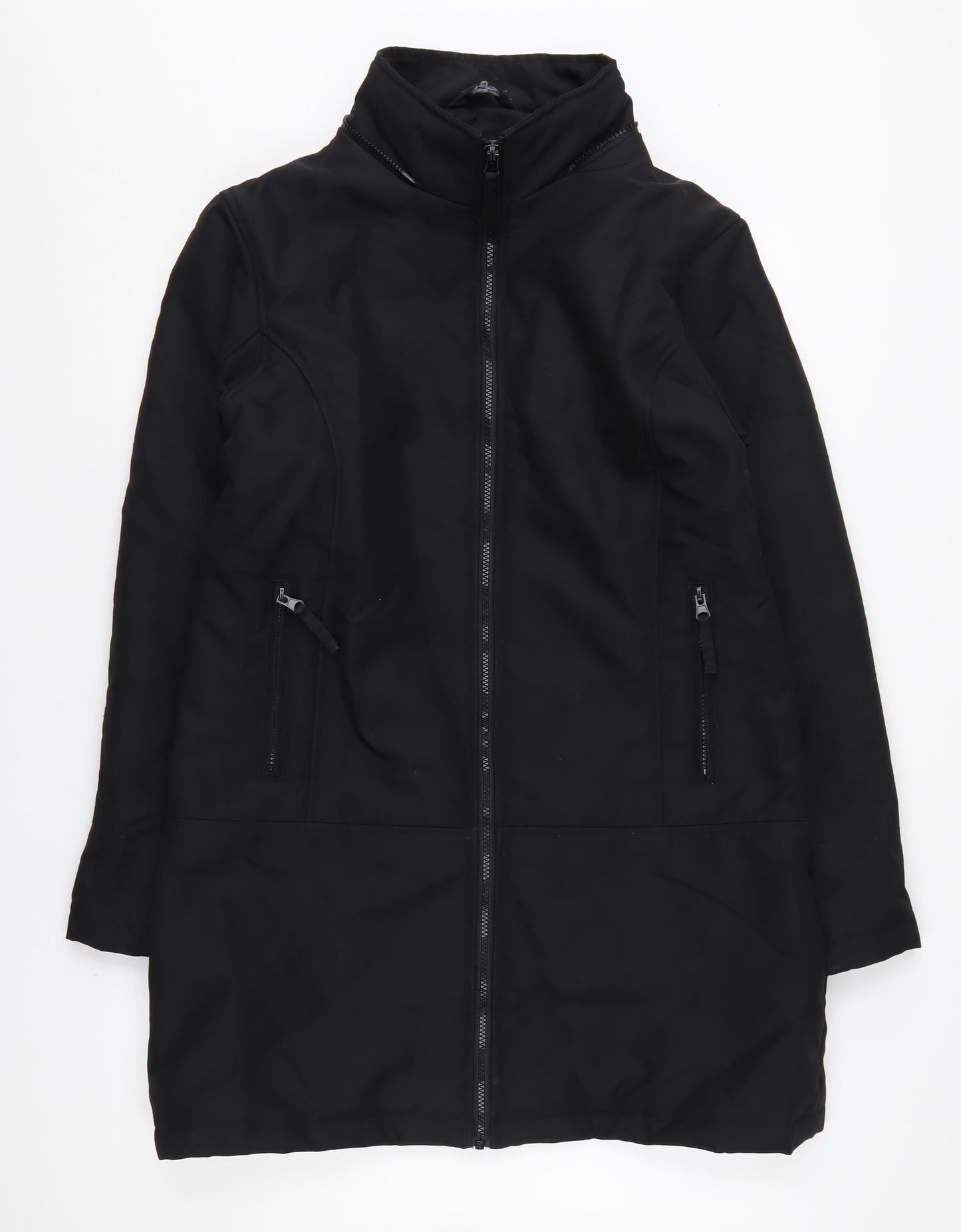 Blanc Noir Women's Black Long Jacket Size 14