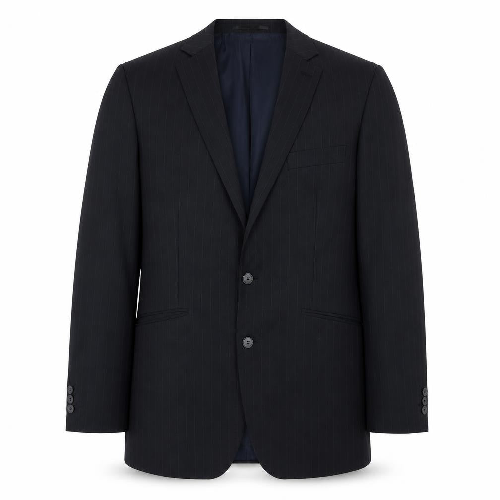 Mens 40 Chest Regular Jeff Banks Black Two-Button Blazer