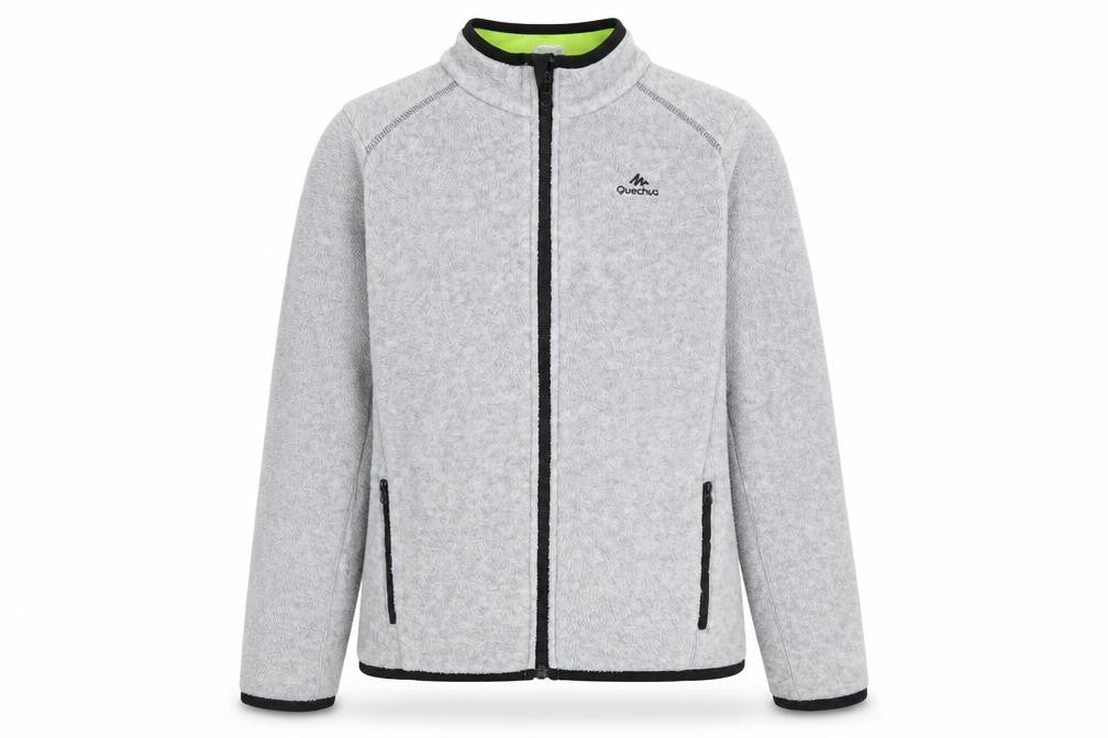 Quechua Boys Grey Fleece Jacket 11-12 Years