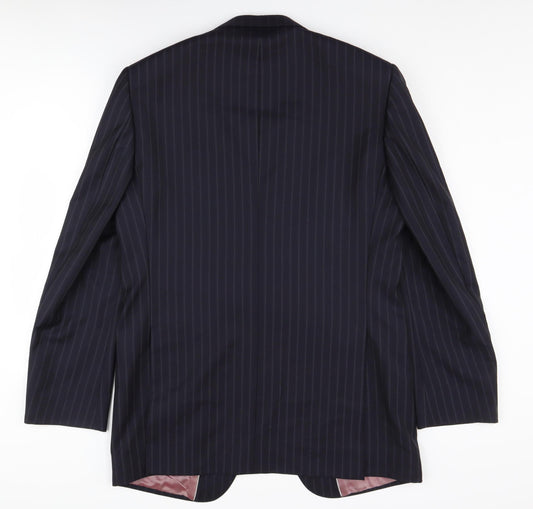 Marks and Spencer Men's Blue Blazer Size 40L
