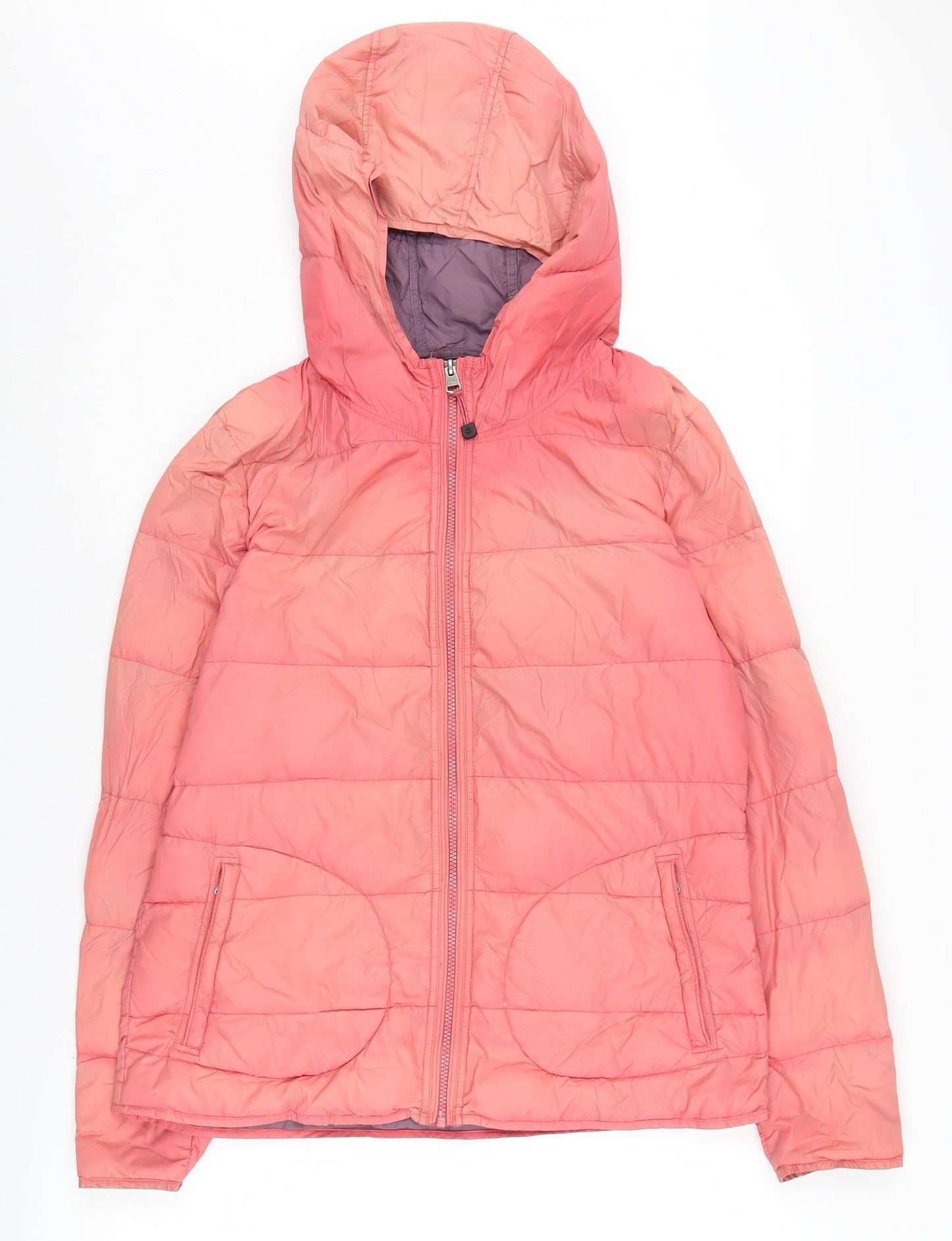 Fat Face Women's Pink Puffer Jacket Size 14