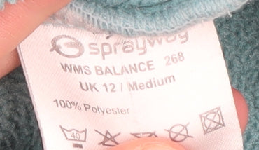 Sprayway Women's Blue Fleece Jacket UK 12
