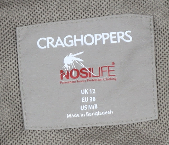 Craghoppers Men's Beige Waistcoat Size 12 with Zip